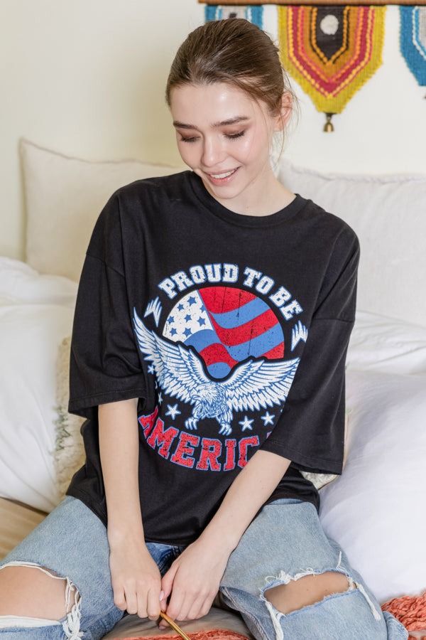 Proud To Be America Graphic Tee