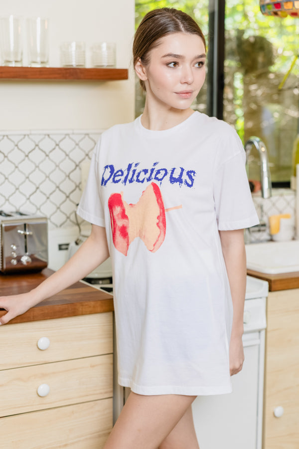 Delicious Apple Core Graphic Tee