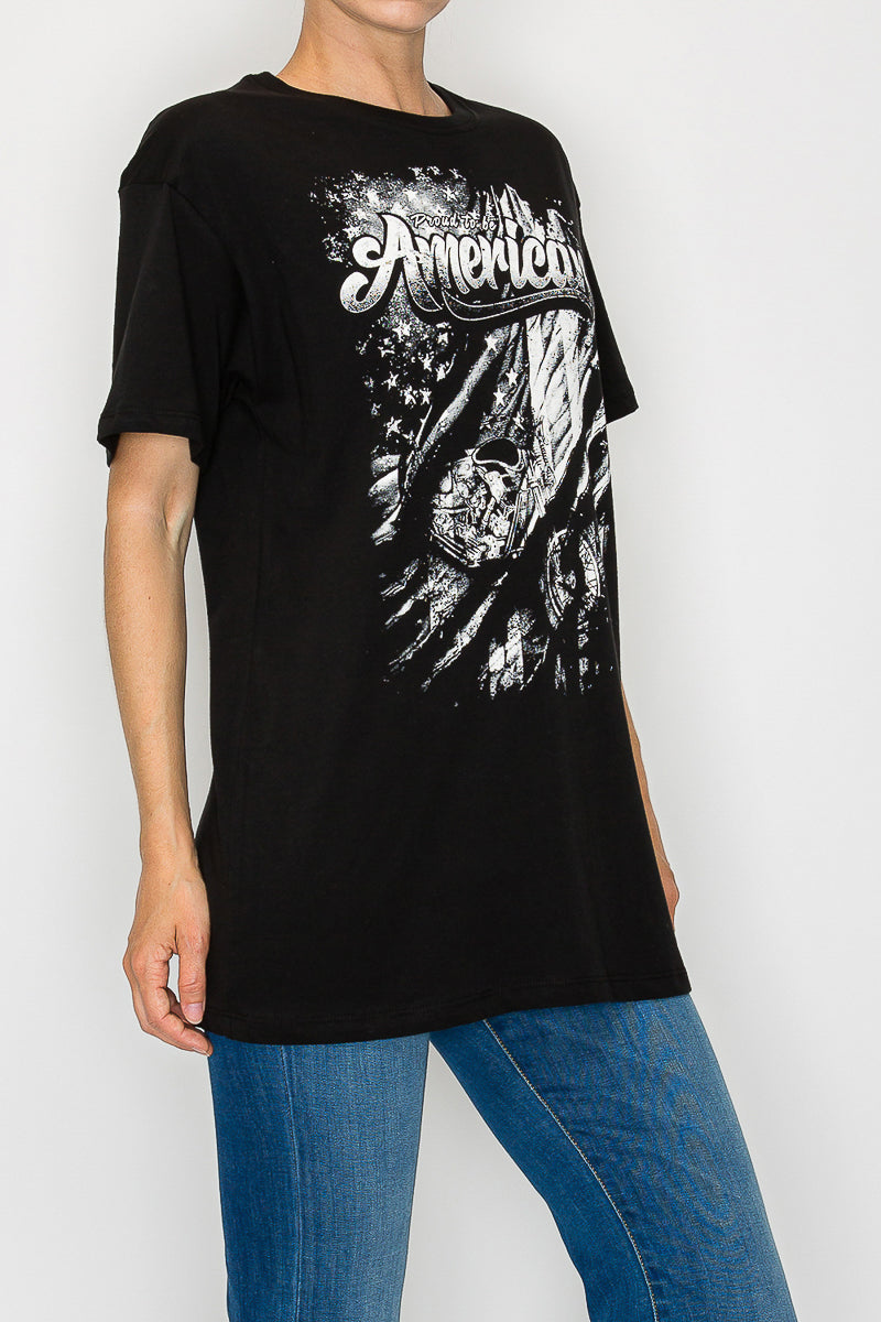 American Flag Tee