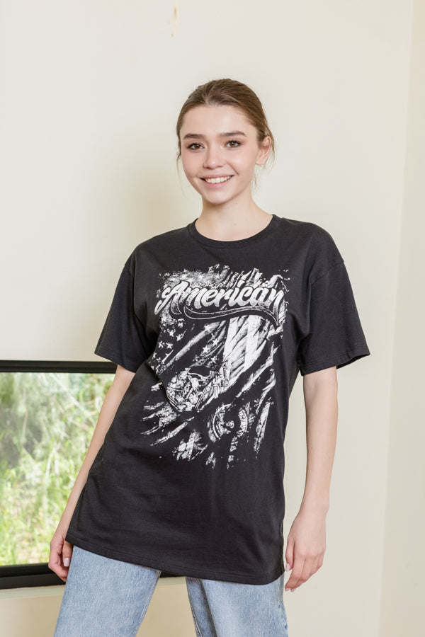 American Flag Tee